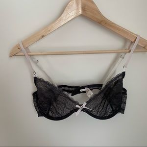 NWOT Victoria’s Secret Lace Unlined Demi Bra
